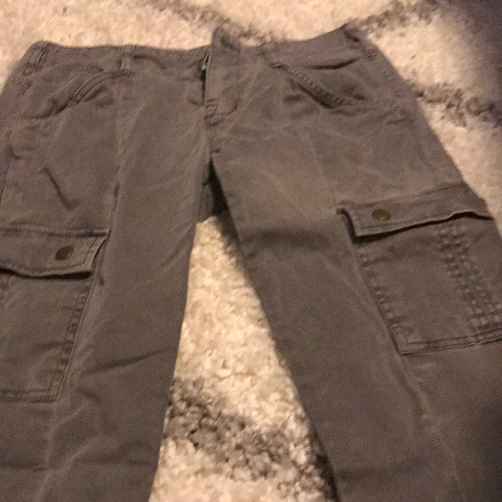 Skinny Capri cargo